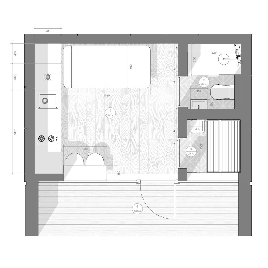 Ekonami_Zogal_House_IOLA_Furniture_plan_with_dimensions_GroundFloor