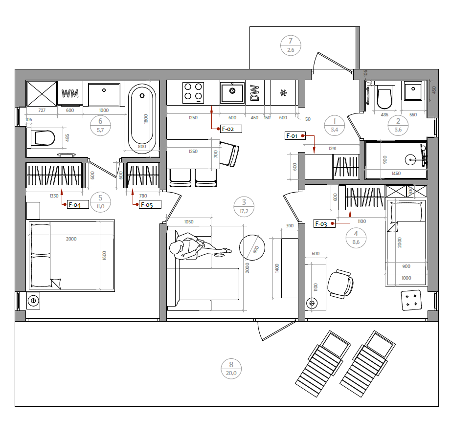 Ekonami_Zogal_House_Matrix_Furniture_plan_with_dimensions_GroundFloor